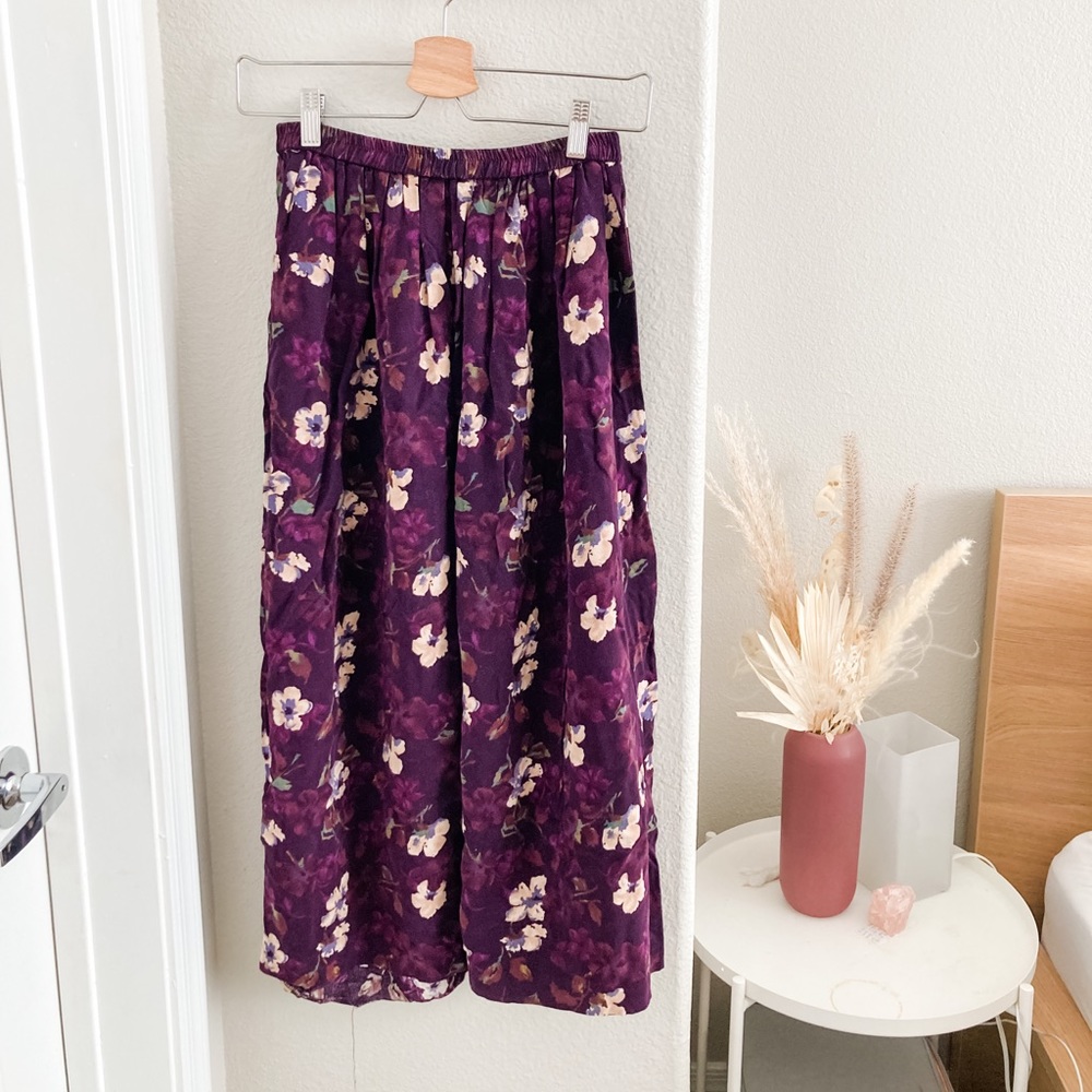 Flowy Purple Skirt